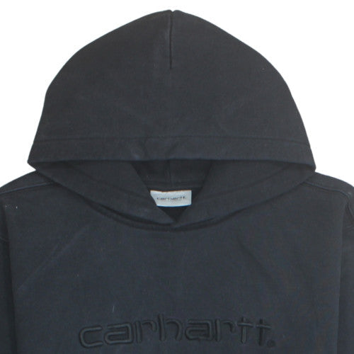 Carhartt WIP Womens Black Medium Pullover Hoodie Sweatshirt