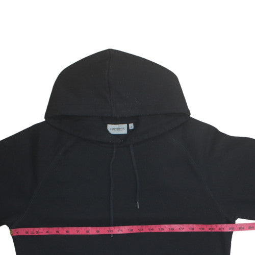 Carhartt Men’s Black Pullover Hoodie M Heavyweight Fleece Lined