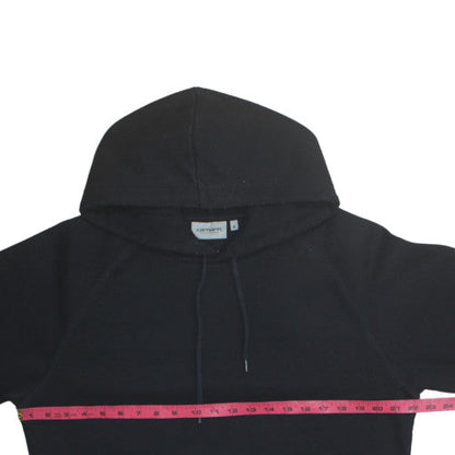 Carhartt Men’s Black Pullover Hoodie M Heavyweight Fleece Lined