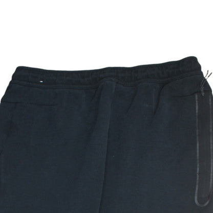 Nike Men's Black XL Fleece Jogger Trousers with Drawstring Waist
