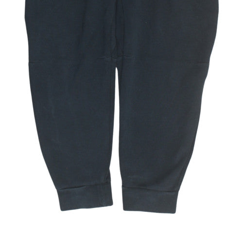 Nike Men's Black XL Fleece Jogger Trousers with Drawstring Waist