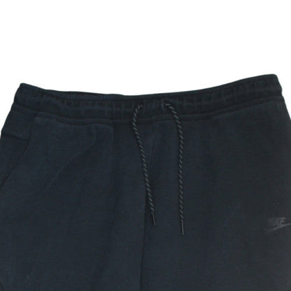 Nike Men's Black XL Fleece Jogger Trousers with Drawstring Waist