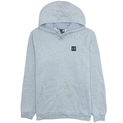Mens UK Size L Under armour Grey Pullover Hoodie