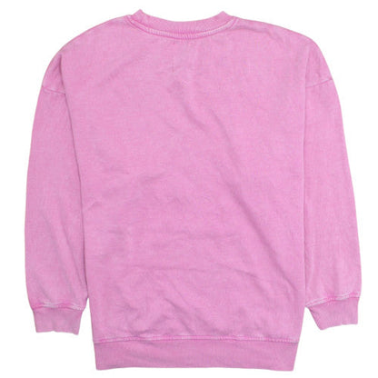 Primark Women’s Pink Rolling Stones Graphic Crew Neck Sweatshirt Size S