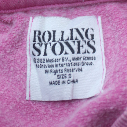 Primark Women’s Pink Rolling Stones Graphic Crew Neck Sweatshirt Size S