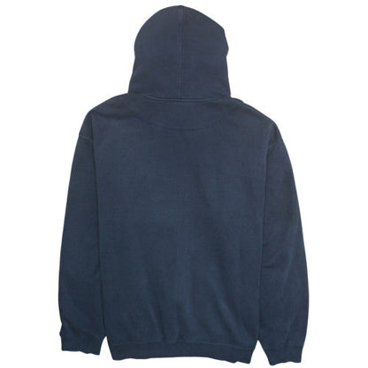 Nike Men's Blue Full Zip Hoodie 2XL Fleece Lined Sportswear