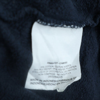 Nike Men's Blue Full Zip Hoodie 2XL Fleece Lined Sportswear