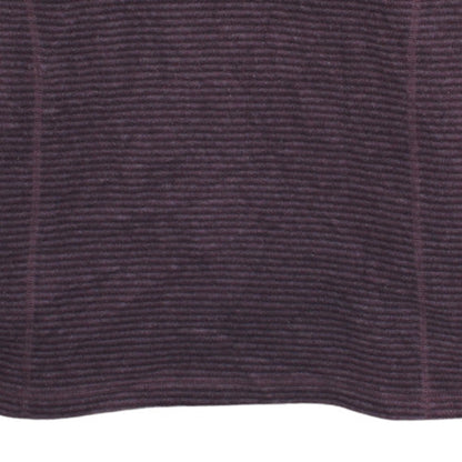 Regatta Great Outdoors Women Purple Stripe 1/4 Zip Fleece Pullover UK 14