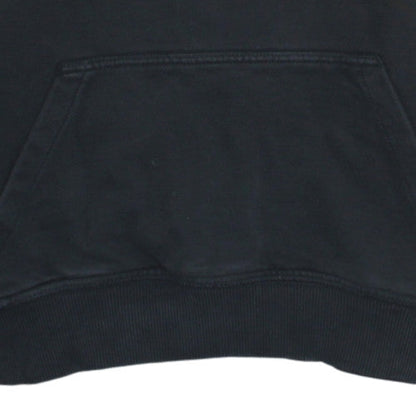 Calvin Klein Jeans Men’s Black Pullover Hoodie L Logo Fleece