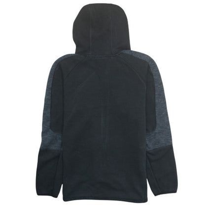 Puma Men's Black XL Full Zip Fleece Hoodie with Logo