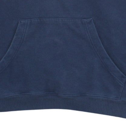 Nike Men's Navy Blue XL Pullover Hoodie with Logo Graphic Print