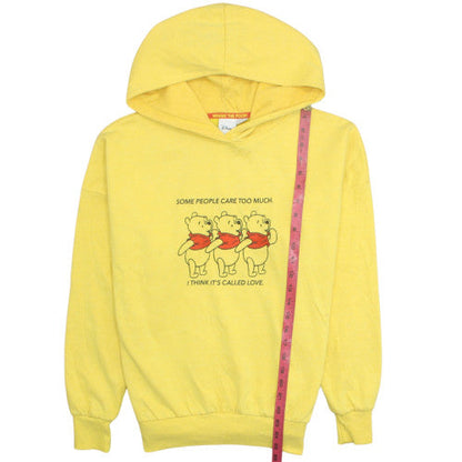 Primark Women Yellow Winnie the Pooh Pullover Hoodie Size 10-12