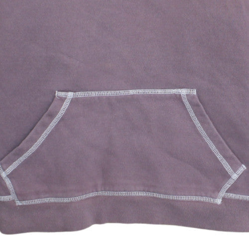 Fila Womens Purple Hoodie Size 12 Cotton Blend Pullover Sweatshirt