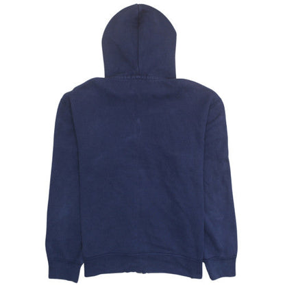 Ralph Lauren Men's Blue Full Zip Hoodie L Cotton Blend