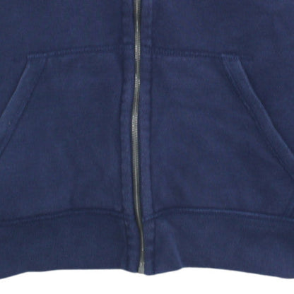 Ralph Lauren Men's Blue Full Zip Hoodie L Cotton Blend