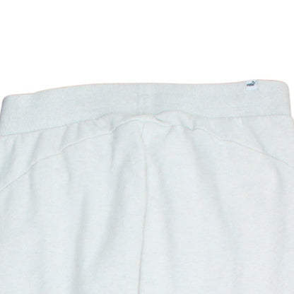 Puma Womens White XL Jogger Sweatpants Elastic Waist Casual Trousers