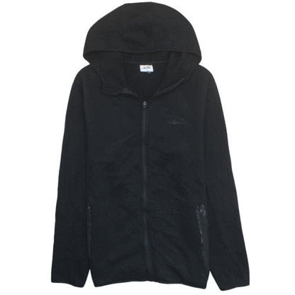 Ellesse Mens Black Full Zip Hoodie Size M Polyester Cotton Blend