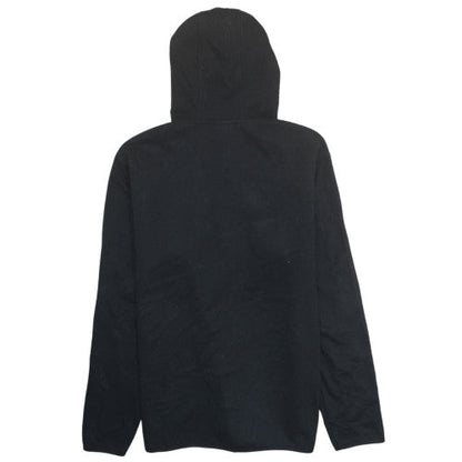Ellesse Mens Black Full Zip Hoodie Size M Polyester Cotton Blend