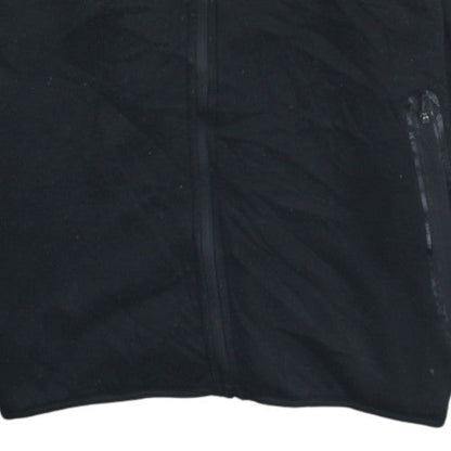 Ellesse Mens Black Full Zip Hoodie Size M Polyester Cotton Blend
