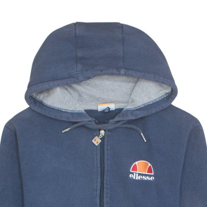 Ellesse Men’s Blue Full Zip Hoodie M Classic Sports Style