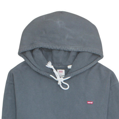 Levi's Men's Grey 2XL Pullover Hoodie with Logo