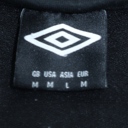 Umbro Men's Black Full Zip Fleece Hoodie Size M