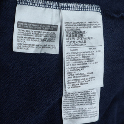 Levi's Men's Blue XL Pullover Logo Sweatshirt Regular Fit