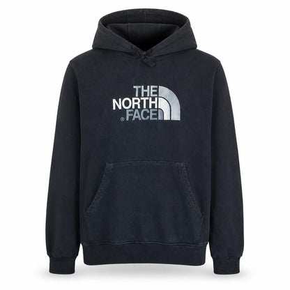 The North Face Men's Black Pullover Hoodie M Regular Fit Cotton