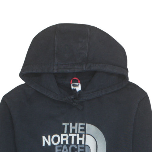 The North Face Men's Black Pullover Hoodie M Regular Fit Cotton
