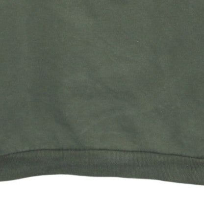 Puma Men's Green Crew Neck Pullover Sweatshirt Medium