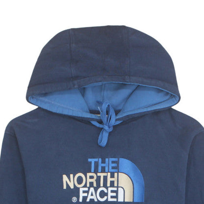 The North Face Men's Blue 2XL Pullover Hoodie with Logo