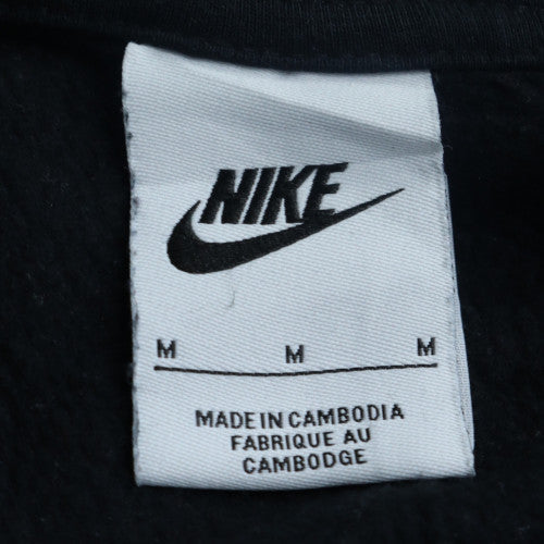 Nike Men's Black M 1/2 Zip Fleece Sweatshirt Regular Fit
