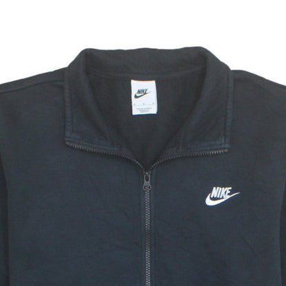 Nike Men's Black M 1/2 Zip Fleece Sweatshirt Regular Fit