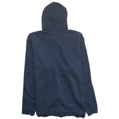 Adidas Men's Blue 2XL Full Zip Hoodie Fleece Sportswear