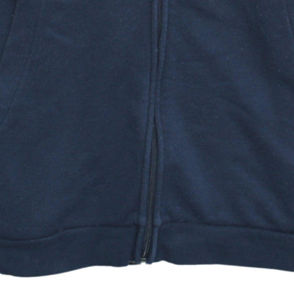 Adidas Men's Blue 2XL Full Zip Hoodie Fleece Sportswear