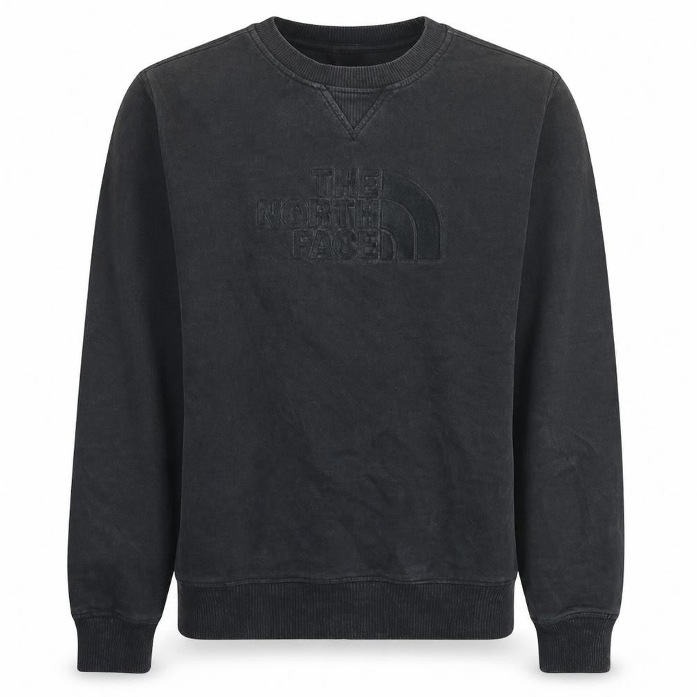 The North Face Men's Black Cotton Crew Neck Sweatshirt M