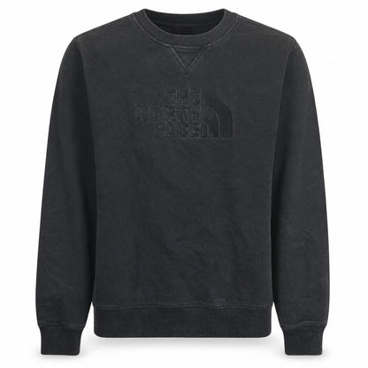 The North Face Men's Black Cotton Crew Neck Sweatshirt M