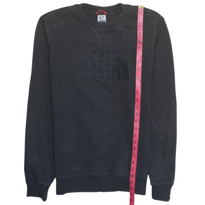 The North Face Men's Black Cotton Crew Neck Sweatshirt M