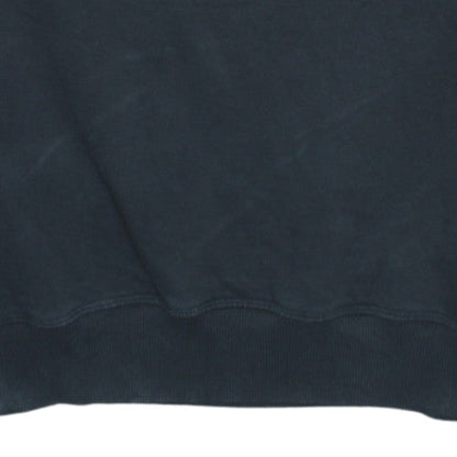 Gymshark Men's Black Crew Neck Fleece Sweatshirt Size M Regular Fit