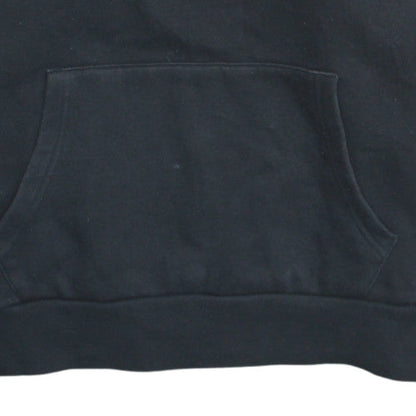 Adidas Women Black Hooded Pullover Sweatshirt Size 10 Hooded Casual