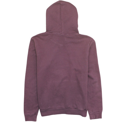 Puma Womens Burgundy Hooded Pullover Sweatshirt Size XL
