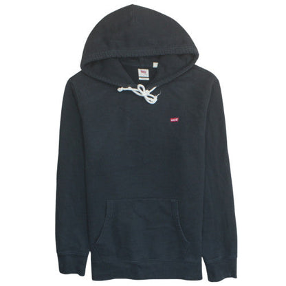 Levi's Men's Black Pullover Hoodie Size M Regular Fit Fleece