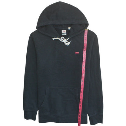 Levi's Men's Black Pullover Hoodie Size M Regular Fit Fleece