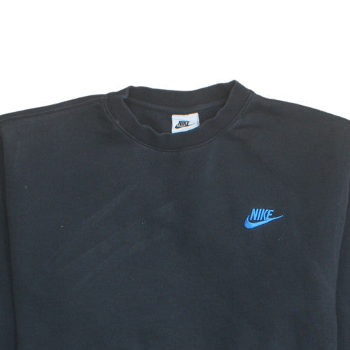 Nike Men's Black M Pullover Crew Neck Fleece Sweatshirt