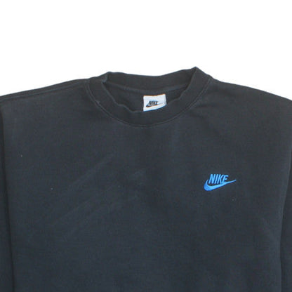 Nike Men's Black M Pullover Crew Neck Fleece Sweatshirt