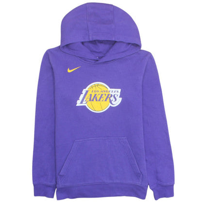 Nike Boys Purple Los Angeles Lakers Pullover Hoodie Size 14/16 L