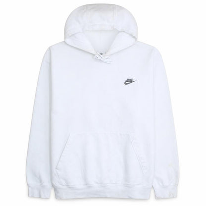 Nike Men's White Pullover Hoodie XL Fleece Sportswear