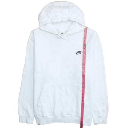 Nike Men's White Pullover Hoodie XL Fleece Sportswear