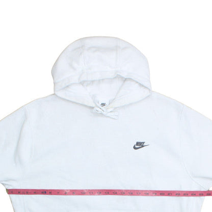 Nike Men's White Pullover Hoodie XL Fleece Sportswear