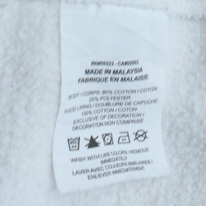 Nike Men's White Pullover Hoodie XL Fleece Sportswear